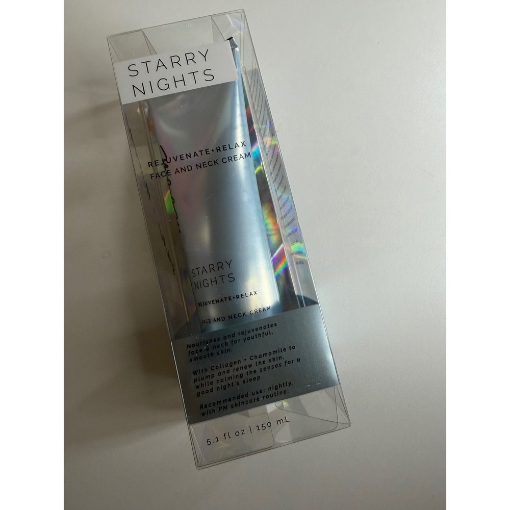 Sun + Moon Starry Nights Rejuvenate Relax Face and Neck Cream 5.1oz New - Picture 8 of 8